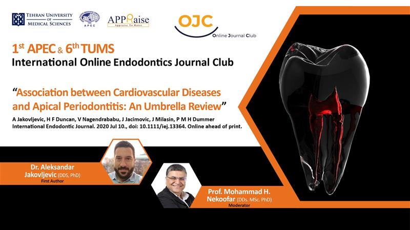 1st APEC 6th TUMS International Online Endodontics Journal Club